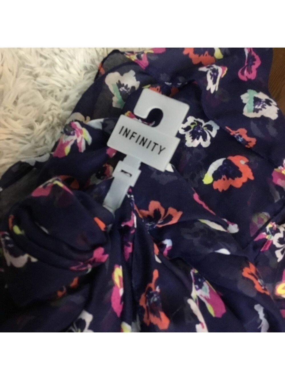 TARGET brand xfinity scarf blue floral